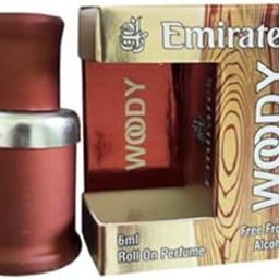 Emirates 6 ML Roll on Premium Attar Perfumes For Men and Women Free From Alcohol (Woody)-image-55