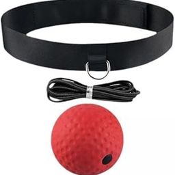 Enakshi (LABEL) Creations 2xBoxing Reflex Ball Headband Punch Practice Boxing Ball React Balls-image-44