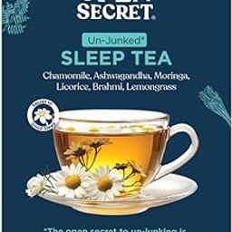 Open Secret Sleep Tea | 25 Tea Bags | Ashwagandha, Moringa, Lemongrass, Chamomile Tea for Sleep, Chaipatti, Lavender, Tulsi leaf, No Caffeine, Dairy Free-image-62