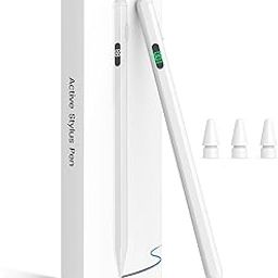 CERLINK iPad Pencil, Stylus Pen for iPad with Real-Time Led Power Display, Pencil for iPad 6/7/8/9/10gen, iPad Air 3/4/5/6(M2), iPad Pro 11"/12.9"(M4), iPad mini 5/6/7, Stylus for iPad 2018 & Later-21
