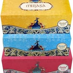 Beeta Mirasa Tissue Box Premium Face Tissue- 100 Pulls Per Box 3 Ply- (Pack of 3 Boxes) -Assorted Coloured Boxes -Soft and Highly Absorbent -100% (1)-image-15
