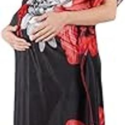 Women Satin Kaftan Maternity Pregnancy Nighty-image-119