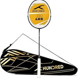 Hundred Ioniq Turbo Strung Badminton Racket with Full Racket Cover Head Heavy Attack Orinted | Maximum Tension : ≤32lbs-image-67