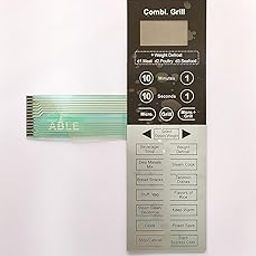 Able 20PG4S Microwave Oven Membrane Keypad (Black/Silver)-image-98