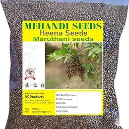 VS Products Dried Mehandi Seeds, 50g, Henna Seeds, Maruhtani Seeds, Lawsonia Inermis, Mehendi Beej, (Pack of 1 X 50gm)-48