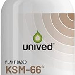 Unived KSM-66 Ashwagandha | 600mg Vegan Full Spectrum Root Extract Standardized to 5% Withanolides | for Stress, Anxiety, Endurance, & Strength (60 Vegan Caps)-image-50