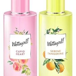 Wottagirl! Cupid Heart & Serene Tangerine Body Spray Combo for Women (100ml) (Pack of 2)-image-18