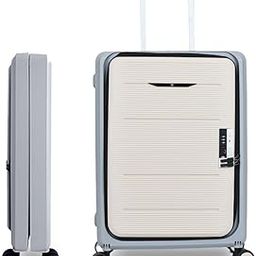 UMAI Collapsible & Foldable Plastic Hardcase Cabin Spinner Suitcase For Travel (20 Inch - 55Cm) | Travel Bag For Men & Women | 8 Wheels | Trolley Bag | Tsa Lock | Easy-To-Store (Khaki Grey)-image-25
