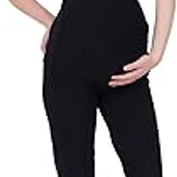 litelooks clothing Women's Cotton Lycra Maternity Pants – Comfortable, Seam-Free, High Waist Support, Pockets and Stretchable Pregnancy Pants for Pre & Post Pregnancy-image-54