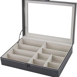 ™ 10 Slots Sunglasses Case Organizer Sunglasses Storage Case for Tabletop Home | Eyeglass Cases | Vision Care-image-93
