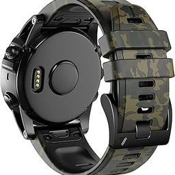 Compatible with Garmin Fenix 6 /Fenix 5/ Fenix 7 strap classic silicone sports band also suitable for Forerunner 265/255/965/955 with strap can be used as a replacement band/Venu 3 watches strap-image-26