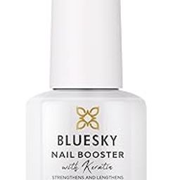 BLUESKY Nail Booster with Keratin, Nail Strengthener, Repair for weak, damaged nails, with Jojoba Oil, Clear-23