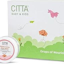 CITTA Drops of Nourishment | Gift box | Moisturizing Baby Balm, 50gm - 1 | CITTA Nourishing Baby Massage oil 50ml - 1 | Baby Products All New Born Combo-image-85