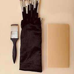 Professional Art Brush Set with Storage Case, Large Paint Brush, Multiple Sizes, Black-image-86