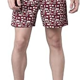 All Over Print Cotton Regular Fit Boxers Innerwear, Underwear for Men - M (Pack of 1)-image-49