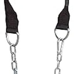 Kobo Power Head Harness Nylon Gym Neck Training Padded Straps/Weight Hooks Wraps Home Gyms (Professional Heavy Duty)-20