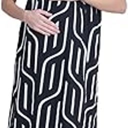 Hosiery Maternity Nighty Printed/Maxi Nighty/Free Size/Feeding/Nursing/Zipper/Tie-Up Belt-image-64