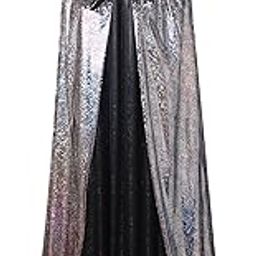 Unisex Full Length Hooded Cape Halloween Christmas Adult Cloak-image-10