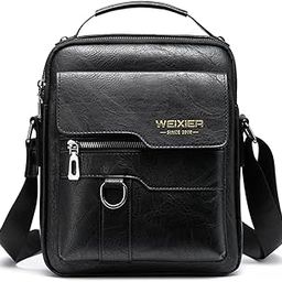 Small Leather Belt Bag Phone Wallet Purse for Men Loop Holster Case Waist Pack Travel Messenger Crossbody Pouch with Hook-image-34