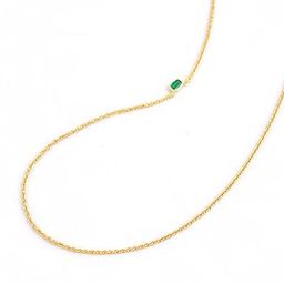 925 Sterling Silver Belly Chain For Women | Dainty Waist Green Emerald Zirconia Gold Plated Belly Chain For Girls-PRT-image-66
