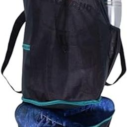 PANFIKH All Weather Football Bag Your Black Beauty for Ultimate Gear Carrying - Unleash Your Football Fervor with Style and Ease-picture-22