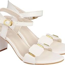 Women's Flat Sandal (4 Uk) /White-image-56