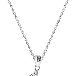 925 Sterling Silver Butterfly Necklace with Zirconia Stones | Pendant chain | Gift for Women & Girls | With 925 Stamp & Certificate of Authenticity-image-54
