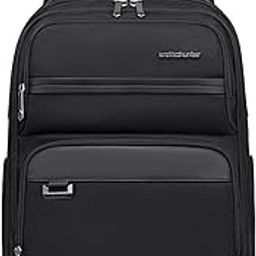 Arctic Hunter Trolley Backpack for Travel 30L Convertible Rolling Suitcase 2 Wheels 1680D Nylon Water-resistant Laptop Backpack for Travel Business,Black-25