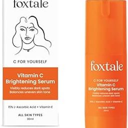 Foxtale 15% Vitamin C Face Serum for Glowing Skin | Purest Vitamin C (L-Ascorbic Acid) with Vitamin E | Moisturizing Serum for Sensitive Skin | All Skin Types | Face Serum for Men & Women | 30 ml-4