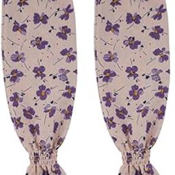 UV Sun Protection Arm Sleeves for Women Loose-Fit - UPF 50+ Cooling Skin Protective Cover_Purple-image-34
