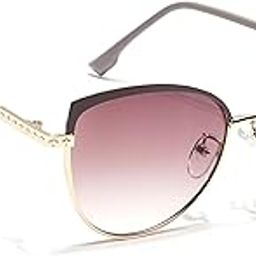 UV Protected Cateye Sunglasses for Women-image-42