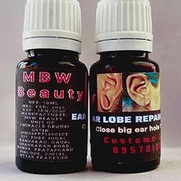 Earhole Repair solution full combo 1 bottle with tape, 10ml-image-2