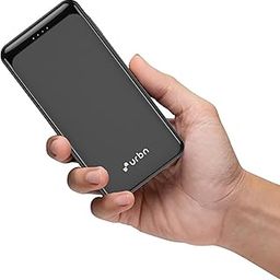 URBN Power Bank 20000mAh Fast Charging | 22.5W Super Fast Power Delivery (PD) Portable Charger | Triple Output | USB Type C Input & Output | Pass Through Charging | (Black)-19