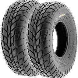 Pair of 2 SunF A021 TT Sport ATV UTV Dirt & Flat Track Tires 20x7-8, 6 PR, Tubeless-image-98