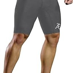 Unisex Compression Sports Shorts Half Tights-image-86