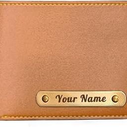 Personalized Wallet for Men and Boys, Vegan Leather Customized Purse with Name & King, Mr, Doctor, Advocate, CA Charm, Personalised Birthday & Anniversary Gift for Husband (Tan)-image-6