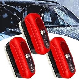 YUGANSHU Car Glass Oil Film Cleaning Brush Automotive Glass Cleaning Tool with Hydrophobic Coating Cleaner for Windshield, Improves Clarity and Visibility, Removing Oil Film, Dirt, Grime (Pack of 3)-image-77