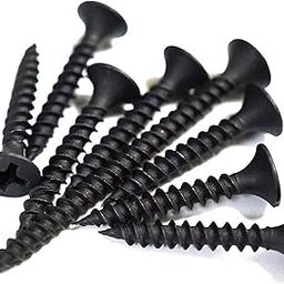 Elegant Casa Drywall Screws Phillips Type Assorted Set With Fine Thread & Flat Head for Fixing Wood, Gypsum Board, Plywood, Fall Ceiling, Plaster Board 250 Pcs, Black-image-74