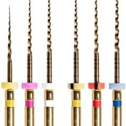 WOODPECKER ENDO PLUS GOLD ROTARY FILE 21MM (W3-Path (12/.VT) SET OF 1 / SIZE : (W3-Path (12/.VT) & LENGTH: 21MM/ WOODPECKER ROTARY FILE GOLD 21MM PACK OF 6 FILES-picture-22