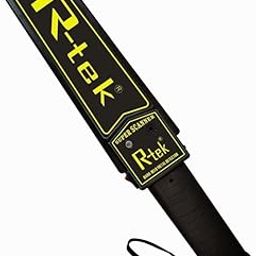 R-TEK Metal Detector Wand,Security Wand,Portable Adjustable Sound & Vibration Alerts, Detects Weapons Knivers Screw for Malls, Airports, Railway Stations, Banks (High Sensitivity, Black)-image-53