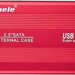LOOM TREE® Red Alloy External Hard Drive Disk Storage Devices 2.5'' USB 3.0 500Gb | Drives, Storage & Blank Media | Drive Enclosures & Docks-13