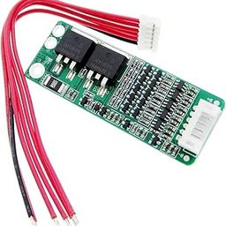 REES52 5S 15A Li-ion Lithium Battery BMS 18650 Charger Protection Board 18V 21V Cell Protection Circuit with Wire-28