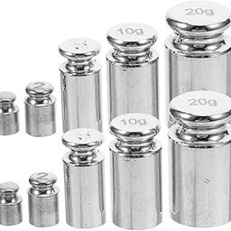 FELTECHELECTR High Precision Calibration Weights (1g-20g) Perfect for Digital Scales Scale Kitchen Laboratory-24