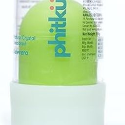 Phitku Alum Infused Underarm Roll On Stick with Aloe Vera | 100% Natural Deodorant for Men & Women | Fragrance-Free, Non-Sticky, Long-Lasting Odor Control | Roll On Deo for Women & Men-image-82