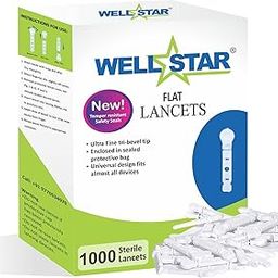 1000 Flat LANCETS white COLOR Glucometer Lancets Glucometer Lancets (1000)-image-31