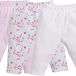 baby go Comfortable Set of 3 Pyjamas for Babies(0-3 Months, Peach)-picture-0