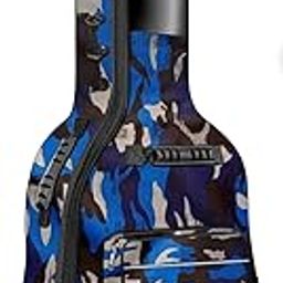 ALEXTOUCH Acoustic Guitar Bag with Unique Style Full Padded Foam Made (USA Blue Army)-image-35