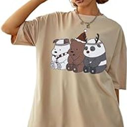 Oversize Tshirt Baggy for Women Girl Cotton Casual Stylish Latest Black Blue Beige Maroon Lavender Pink Brown Peach White 299 399 Under-image-65