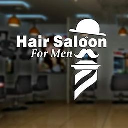 Mens Hair Salon/Barber Shop Men Parlour Wall Sticker-image-14