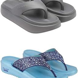 Extra Soft Classic Casual wear with Flexibility Technology Flats Combo for Women's/Girl's(6110+1888)()-image-81